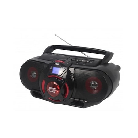 Naxa Electronics Naxa Portable Bluetooth CD & MP3 USB AM & FM Boombox NPB-273